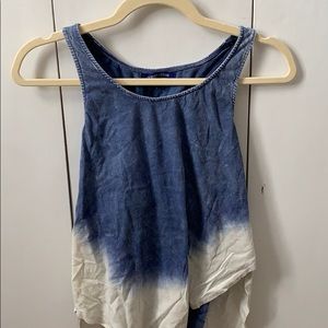 Blue & While Two Piece Set